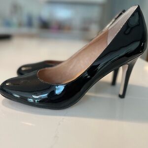 Corso Como Shiny Black Heels